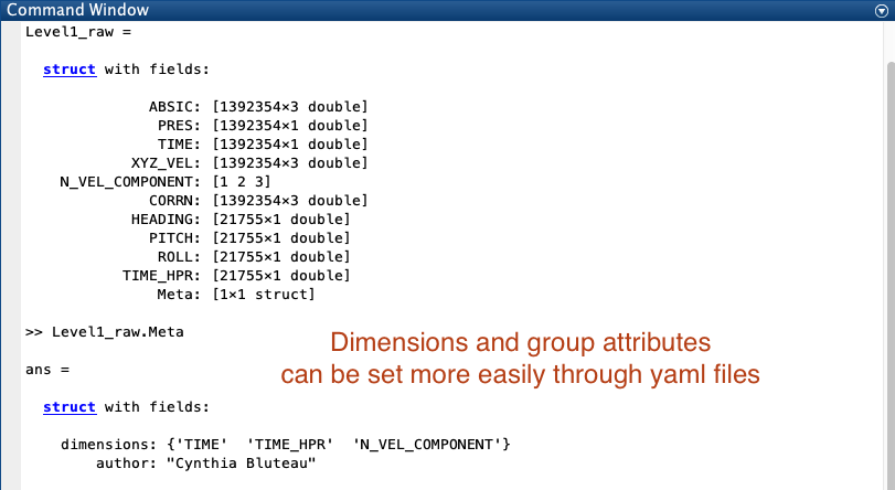IMG:Matlab output for structure